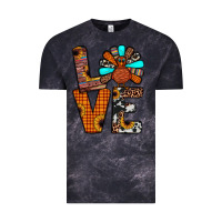 Cloud Black turkey love Vintage Tee - JahusDesignShop