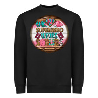 Black nurse round earrings 1 Heavyweight Sweatshirt - BundleAndBundleShop
