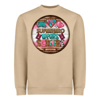 Mushroom nurse round earrings 1 Heavyweight Sweatshirt - BundleAndBundleShop