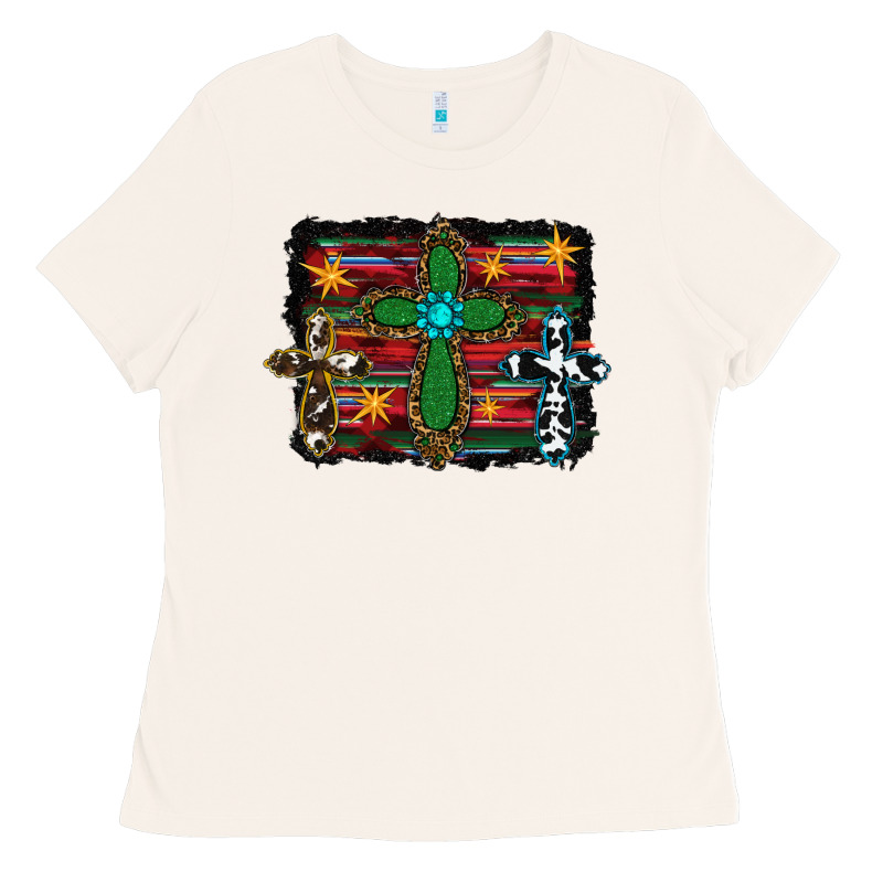 Western Cross Ladies Tee by RanaPortraitStore | Teevron