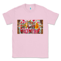 Bubblegum Pink Nach Valentine Classic Tee - CowhideDigitalArt