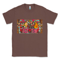 Chestnut Nach Valentine Classic Tee - CowhideDigitalArt