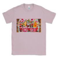 Lilac Nach Valentine Classic Tee - CowhideDigitalArt