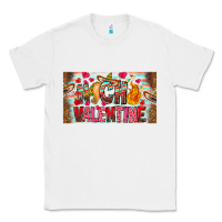 White Nach Valentine Classic Tee - CowhideDigitalArt