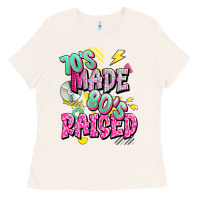 Bone 70s made 80s raised Ladies Tee - texasbilliewilder