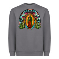 Storm our lady of guadalupe rainbow Heavyweight Sweatshirt - JahusDesignShop