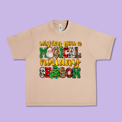 Wishing You A Magical Season Urban Heavy Tee Designed By Adodesignshop