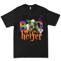Black boo heifer Premium Tee - Zillion Design Studio