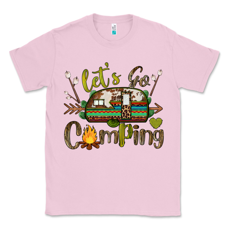 Let's Go Camping Classic Tee by BarkalooDesign | Teevron