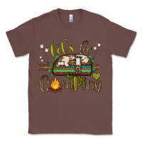 Chestnut let's go camping Classic Tee - BarkalooDesign