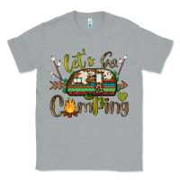 Heather Grey let's go camping Classic Tee - BarkalooDesign