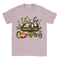 Lilac let's go camping Classic Tee - BarkalooDesign