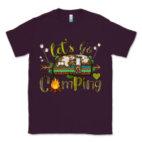 Plum let's go camping Classic Tee - BarkalooDesign