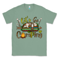 Sage let's go camping Classic Tee - BarkalooDesign
