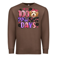 Chestnut 100 pawfect days Premium Sweatshirt - Artiststas