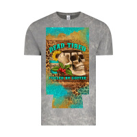 Cloud Rock dead tired fueled by coffee 12 oz can cooler  (slim) Vintage Tee - Artiststas