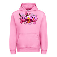 Fuchsia Pink pink christmas Urban Hoodie - CowGirlArtShop