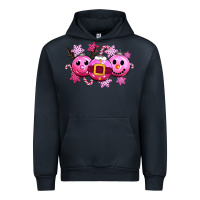 Navy pink christmas Urban Hoodie - CowGirlArtShop