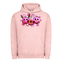 Pink Christmas Urban Hoodie | Teevron