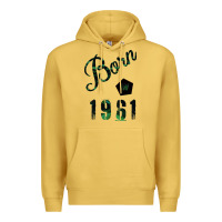 Antique Gold Born In 1961 Premium Hoodie - Bettercallsaul
