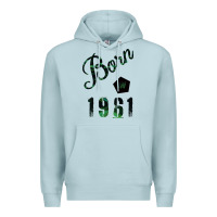 Blue Mist Born In 1961 Premium Hoodie - Bettercallsaul