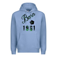 Colony Blue Born In 1961 Premium Hoodie - Bettercallsaul