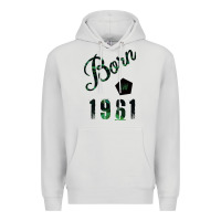 Dove Grey Born In 1961 Premium Hoodie - Bettercallsaul