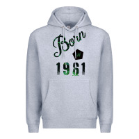 Heather Grey Born In 1961 Premium Hoodie - Bettercallsaul