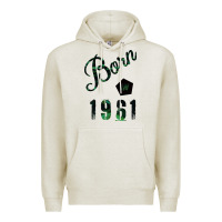 Oatmeal Heather Born In 1961 Premium Hoodie - Bettercallsaul