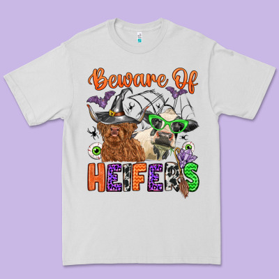 Beware Of Heifers Premium Tee Designed By Zillion Design Studio
