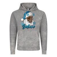 Cloud Rock winter christmas african american santa believe Vintage Hoodie - RanaPortraitStore