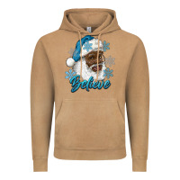 Vintage Camel winter christmas african american santa believe Vintage Hoodie - RanaPortraitStore