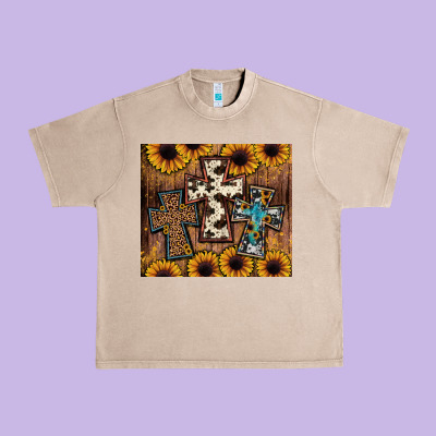 Cross Tumbler Urban Heavy Tee Designed By Jahusdesignshop