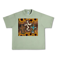 Oil Green cross tumbler Urban Heavy Tee - JahusDesignShop