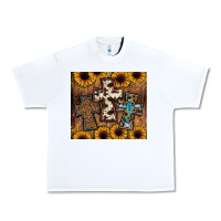 White cross tumbler Urban Heavy Tee - JahusDesignShop
