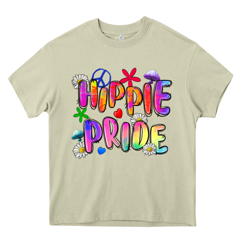 Hippie Pride Heavy Core Tee by Zillion Design Studio | Teevron