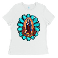 Gemstone Lady Of Guadalupe Ladies Tee | Teevron