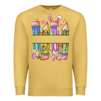 Antique Gold easter teacher pencils Premium Sweatshirt - Artiststas