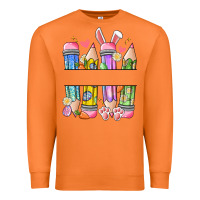Carrot easter teacher pencils Premium Sweatshirt - Artiststas