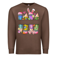 Chestnut easter teacher pencils Premium Sweatshirt - Artiststas