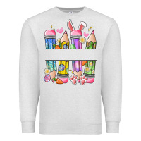 Oatmeal Heather easter teacher pencils Premium Sweatshirt - Artiststas