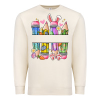 Sandshell easter teacher pencils Premium Sweatshirt - Artiststas