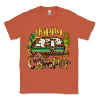 Copper happy camper caravan and gnome Classic Tee - BarkalooDesign