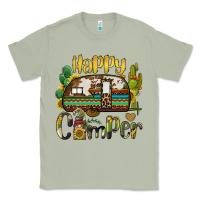 Matcha happy camper caravan and gnome Classic Tee - BarkalooDesign