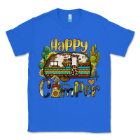 True Royal happy camper caravan and gnome Classic Tee - BarkalooDesign