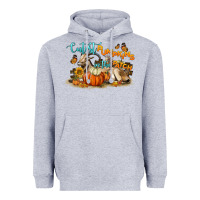 Heather Grey Cutest Pumpkin In The Patch Heavyweight Hoodie - LillyAllenDesigns