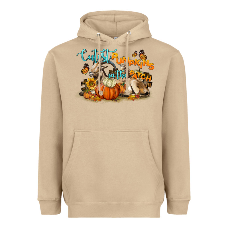 Cutest Pumpkin In The Patch Heavyweight Hoodie by LillyAllenDesigns | Teevron