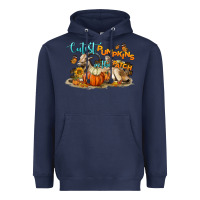 Navy Cutest Pumpkin In The Patch Heavyweight Hoodie - LillyAllenDesigns