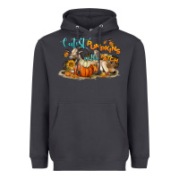 Smoke Cutest Pumpkin In The Patch Heavyweight Hoodie - LillyAllenDesigns