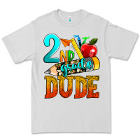 Dove Grey 2nd grade dude Premium Tee - texasbilliewilder
